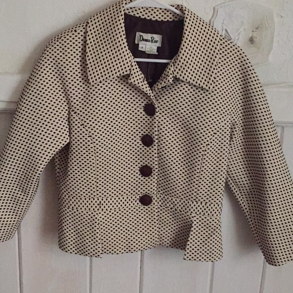 Donna Rae Elegant Women Blouse dress Size 6